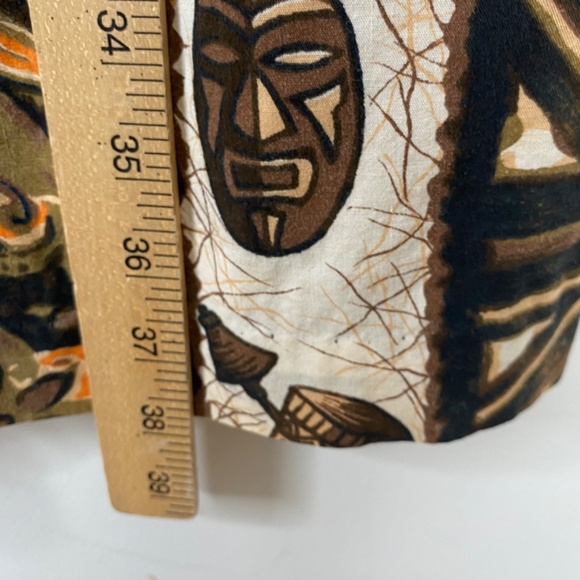 VTG 60s Ui Maikai Dress S Hawaiian Made Floral Sleeveless MuMu Shift Mini Resort - Picture 5 of 7